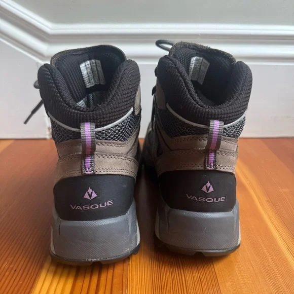 VASQUE Boots Womens 9W Wide Breeze 2.0 GTX Hiking Gore-Tex Nubuck Leather Brown - Picture 2 of 11